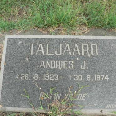 TALJAARD Andries J. 1923-1974