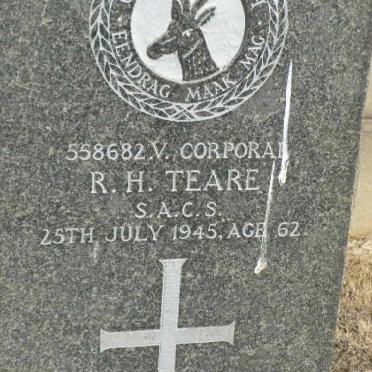 TEARE R.H. -1945
