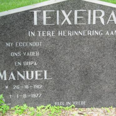 TEIXEIRA Manuel 1912-1977
