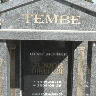 TEMBE Junior Dikeledi 1933-2004