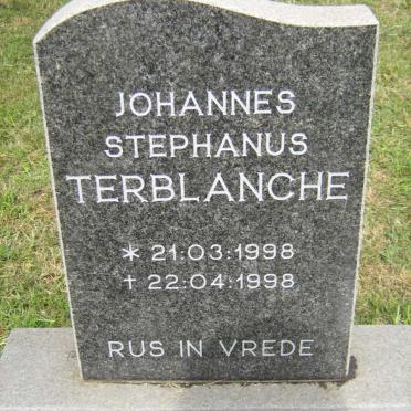 TERBLANCHE Johannes Stephanus 1998-1998