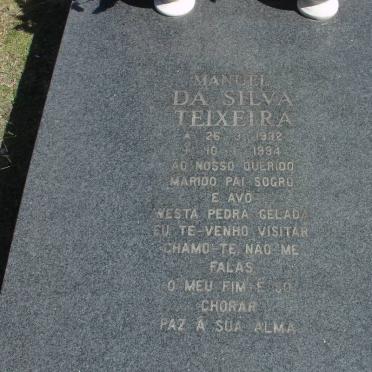 TEIXEIRA Manuel da Silva 1932-1994