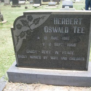 TEE Herbert Oswald 1915-1958