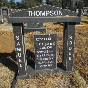 THOMPSON Cyril Samuel Robert 1939-2003