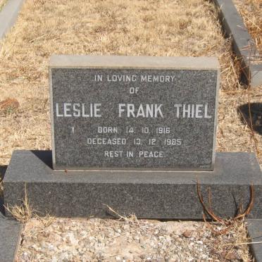 THIEL Leslie Frank 1916-1985
