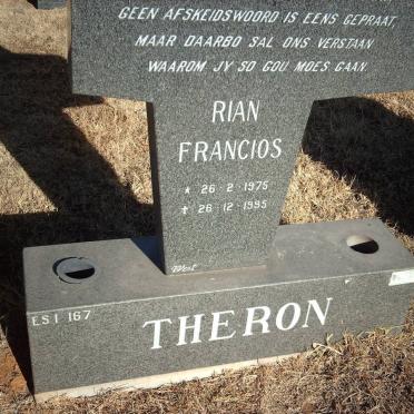 THERON Rian Francios 1975-1995