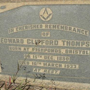 THOMPSON Edward Clifford 1880-1933