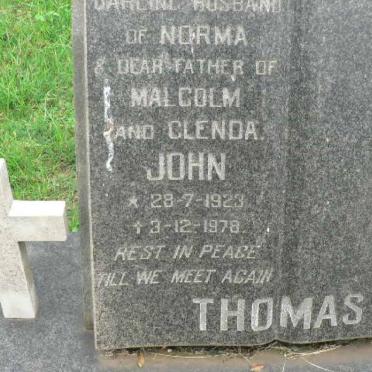 THOMAS John 1923-1978