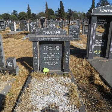 THULANI Dlamini Zulu 1988-2006
