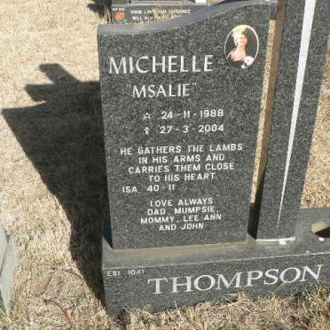 THOMPSON Michelle 1988-2004