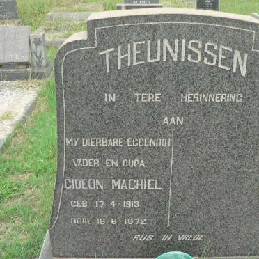 THEUNISSEN Gideon Machiel 1913-1972