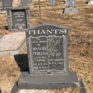 THANTSI Manuel Tebello 1964-2007