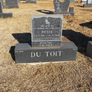 TOIT Pieter, du 1958-2000