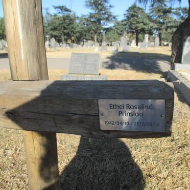 TOIT J.H.D.P., du 1942-1981 :: PRINSLOO Ethel Rosalind 1942-2012