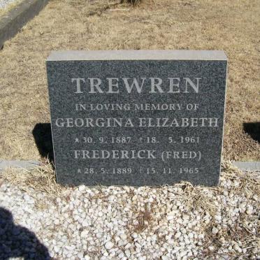 TREWREN Frederick 1889-1965 &amp; Georgina Elizabeth 1887-1961