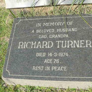 TURNER Richard -1974