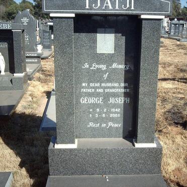 TJATJI George Joseph 1942-2005