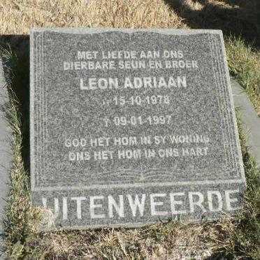 UITENWEERDE Leon Adriaan 1978-1997