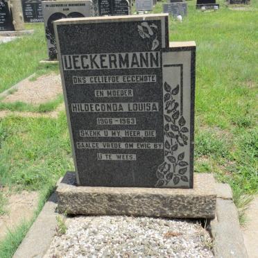 UECKERMANN Hildegonda Louisa 1906-1963