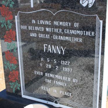 ? Fanny 1922-1997