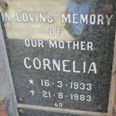 ? Cornelia 1933-1983