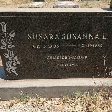 ? Hermanus Johannes 1912-1981 &amp; Susara Susanna E. 1906-1985