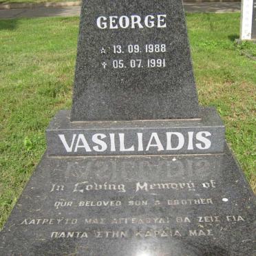 VASILIADIS George 1988-1991