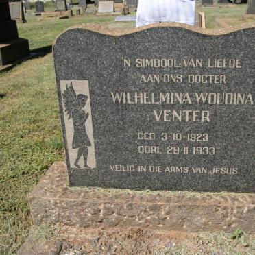 VENTER Wilhelmina Woudina 1923-1933