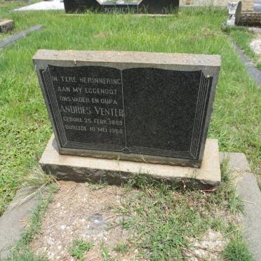 VENTER Andries 1889-1968