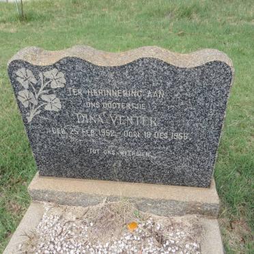 VENTER Dina 1952-1956