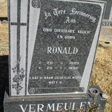 VERMEULEN Ronald 1929-1992
