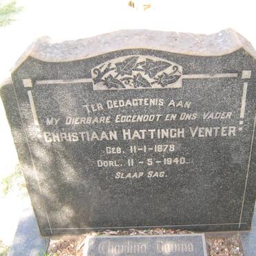 VENTER Christiaan Hattingh 1878-1940