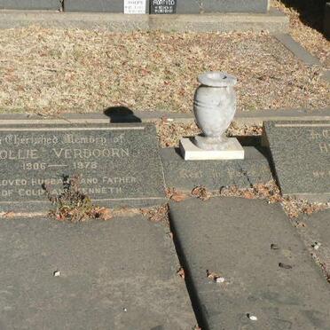 VERDOORN Collie 1905-1978 &amp; Hester Jacoba 1901-1958