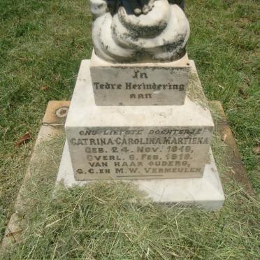 VERMEULEN Catrina Carolina Martiena 1918-1919