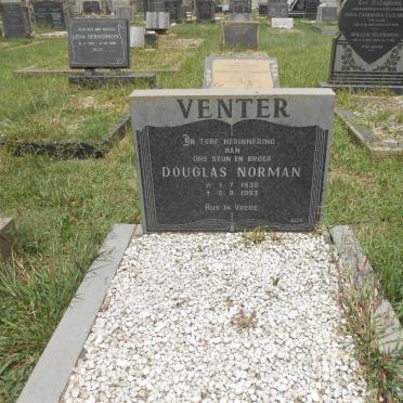 VENTER Douglas Norman 1936-1983
