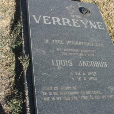 VERREYNE Louis Jacobus 1948-1990