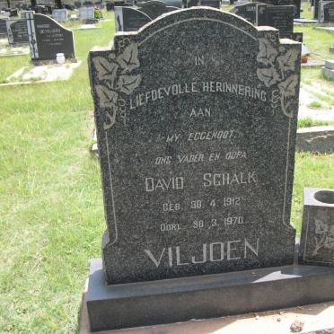 VILJOEN David Schalk 1912-1970
