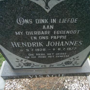 VISAGIE Hendrik Johannes 1928-1977
