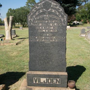 VILJOEN Jozua Jacobus 1865-1931