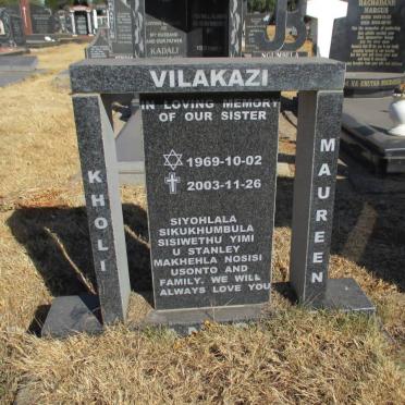 VILAKAZI Kholi Maureen 1969-2003