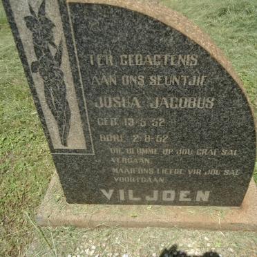 VILJOEN Josua Jacobus 1952-1952