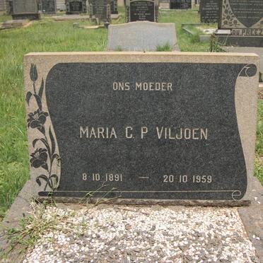 VILJOEN Maria C.P. 1891-1959