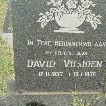 VILJOEN David 1937-1976
