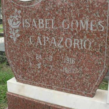 VIEIRA Isabel Gomes Capazorio 1916-1987