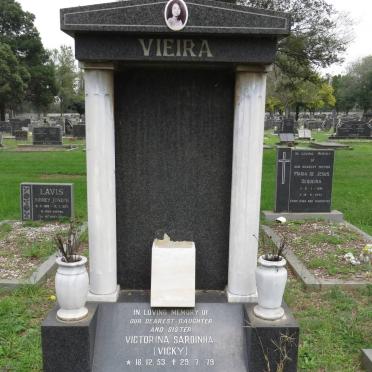 VIEIRA Victorina Sardinha 1953-1979