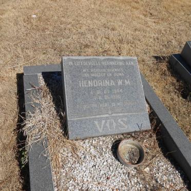 VOS Hendrina W.M. 1944-1990
