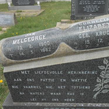VUYK Jan Melgeorge 1900-1982 &amp; Cornelia Elizabeth KRUGER 1909-1990