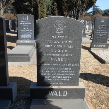 WALD Harry -1995