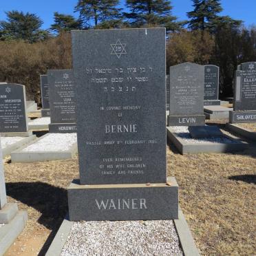 WAINER Bernie -1985