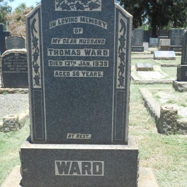 WARD Thomas -1939